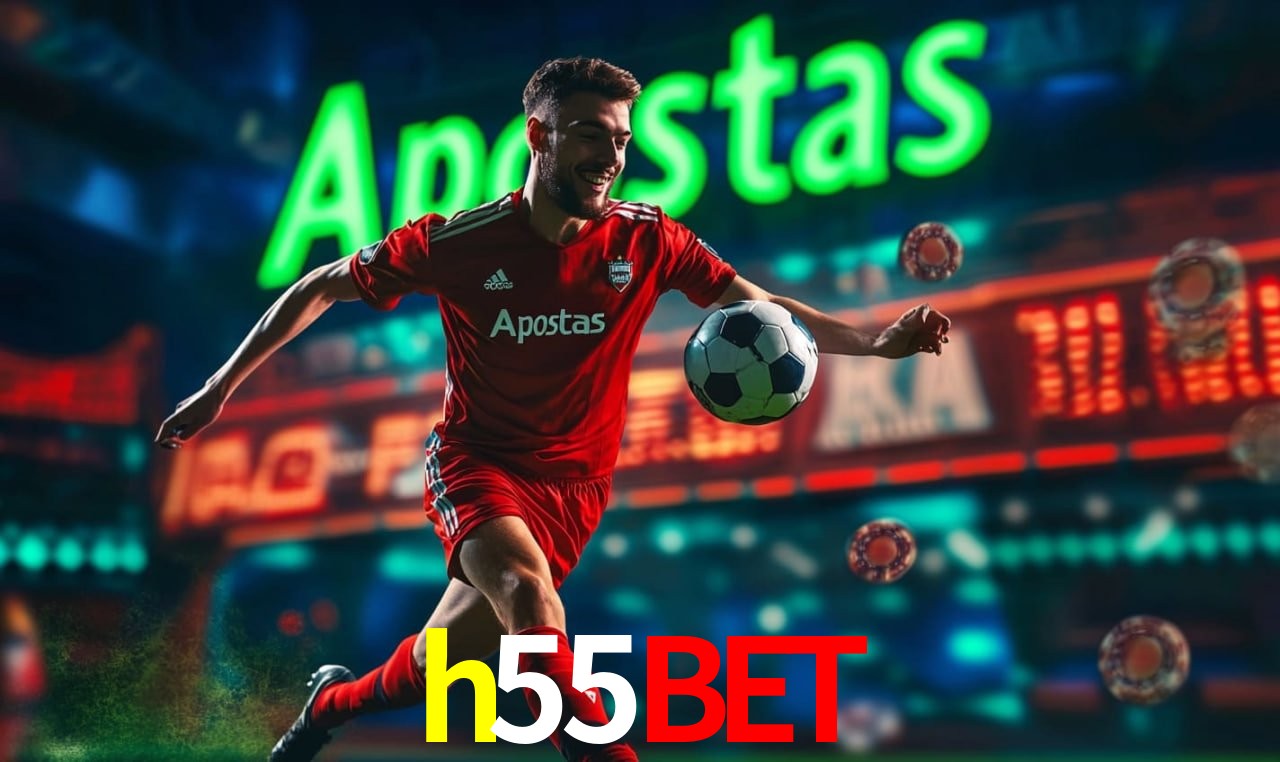 Interface do App h55bet